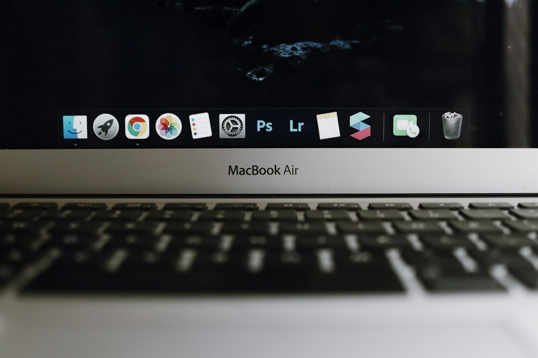Close-up of a laptop screen showing a software analytics dashboard